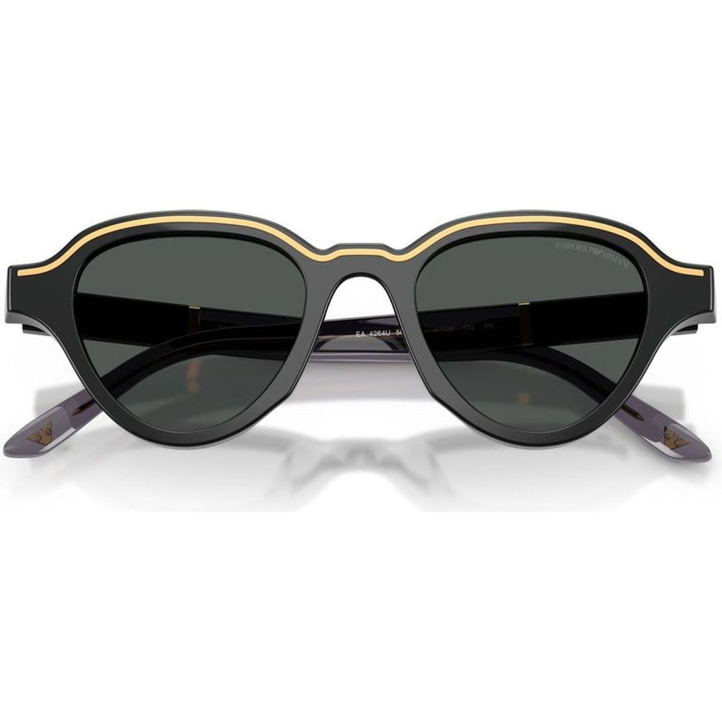 EA4264U, Shiny Black/Dark Grey Lenses