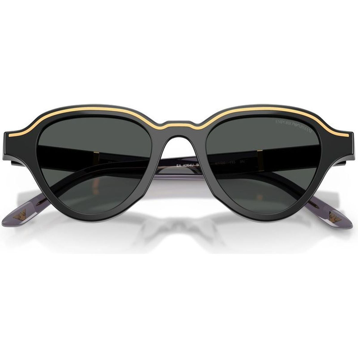 EA4264U, Shiny Black/Dark Grey Lenses