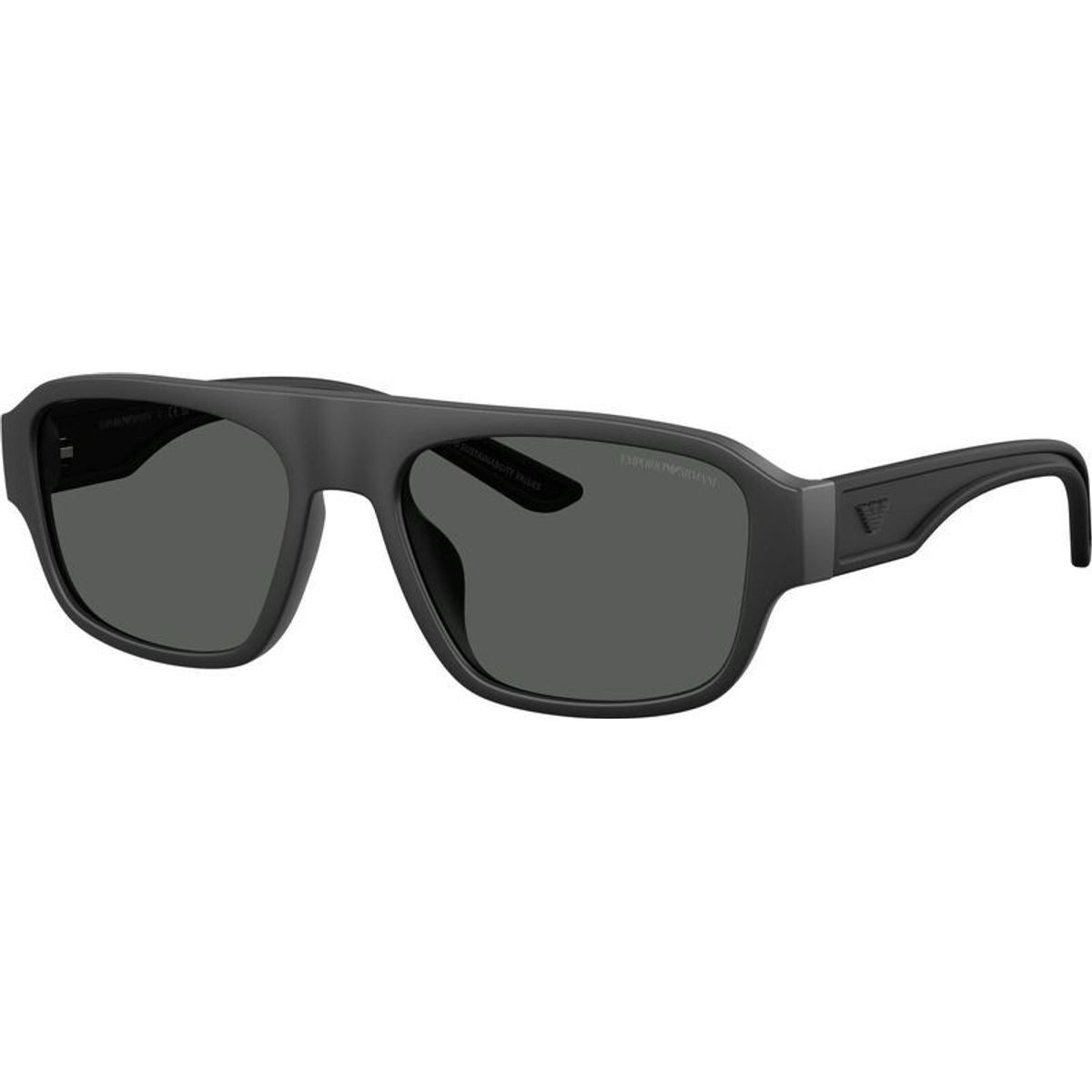 EA4266U, Rubberised Matte Black/Dark Grey Lenses