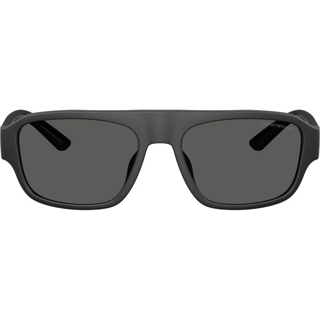 EA4266U, Rubberised Matte Black/Dark Grey Lenses