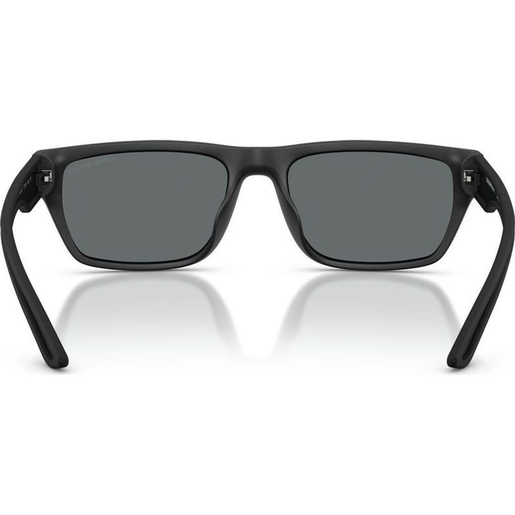 EA4267U, Rubberised Matte Black/Dark Grey Polarised Lenses