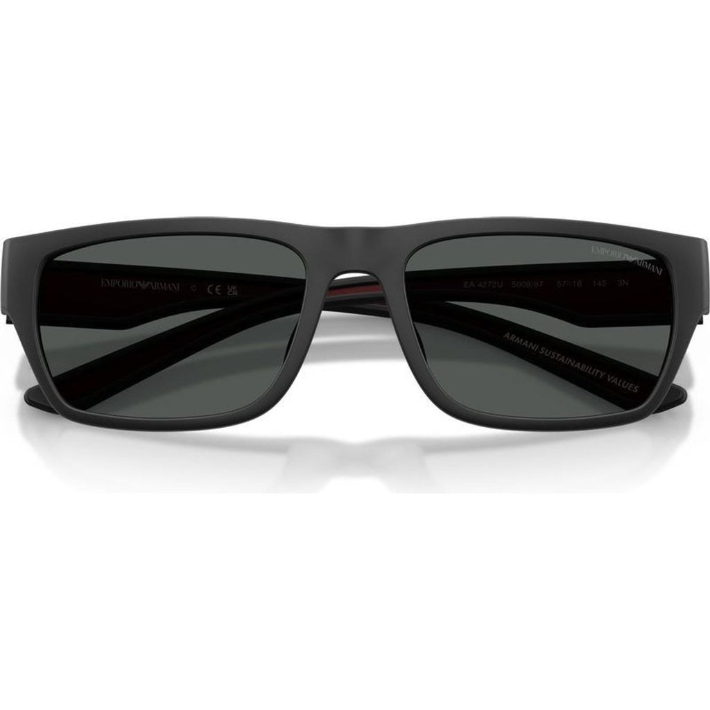 EA4267U, Rubberised Matte Black/Dark Grey Lenses