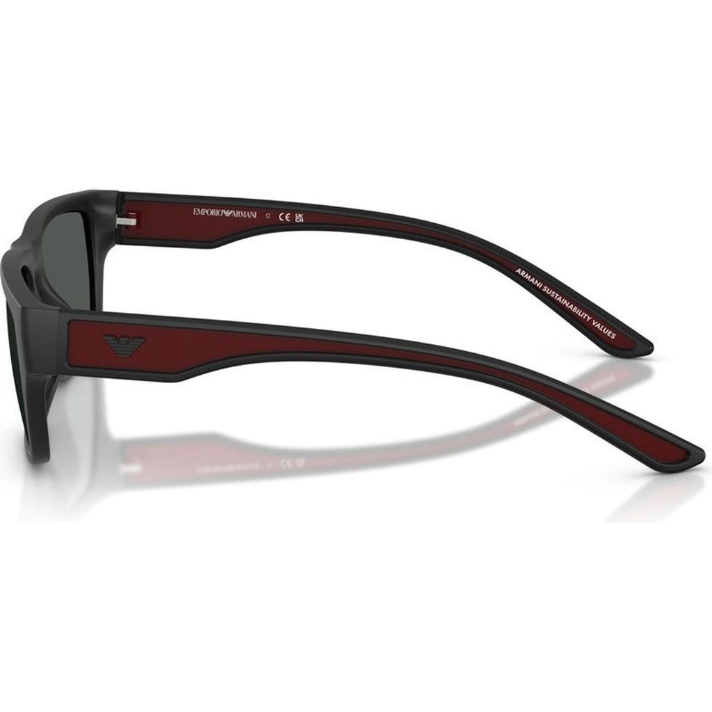 EA4267U, Rubberised Matte Black/Dark Grey Lenses