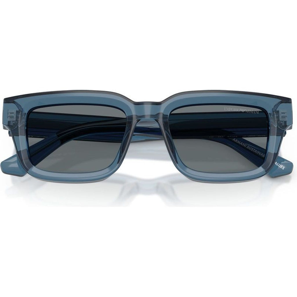 EA4270, Shiny Transparent Blue/Dark Blue Lenses