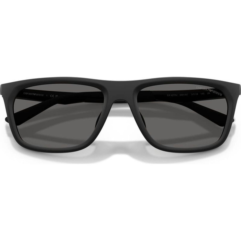 EA4272U, Matte Black/Dark Grey Lenses