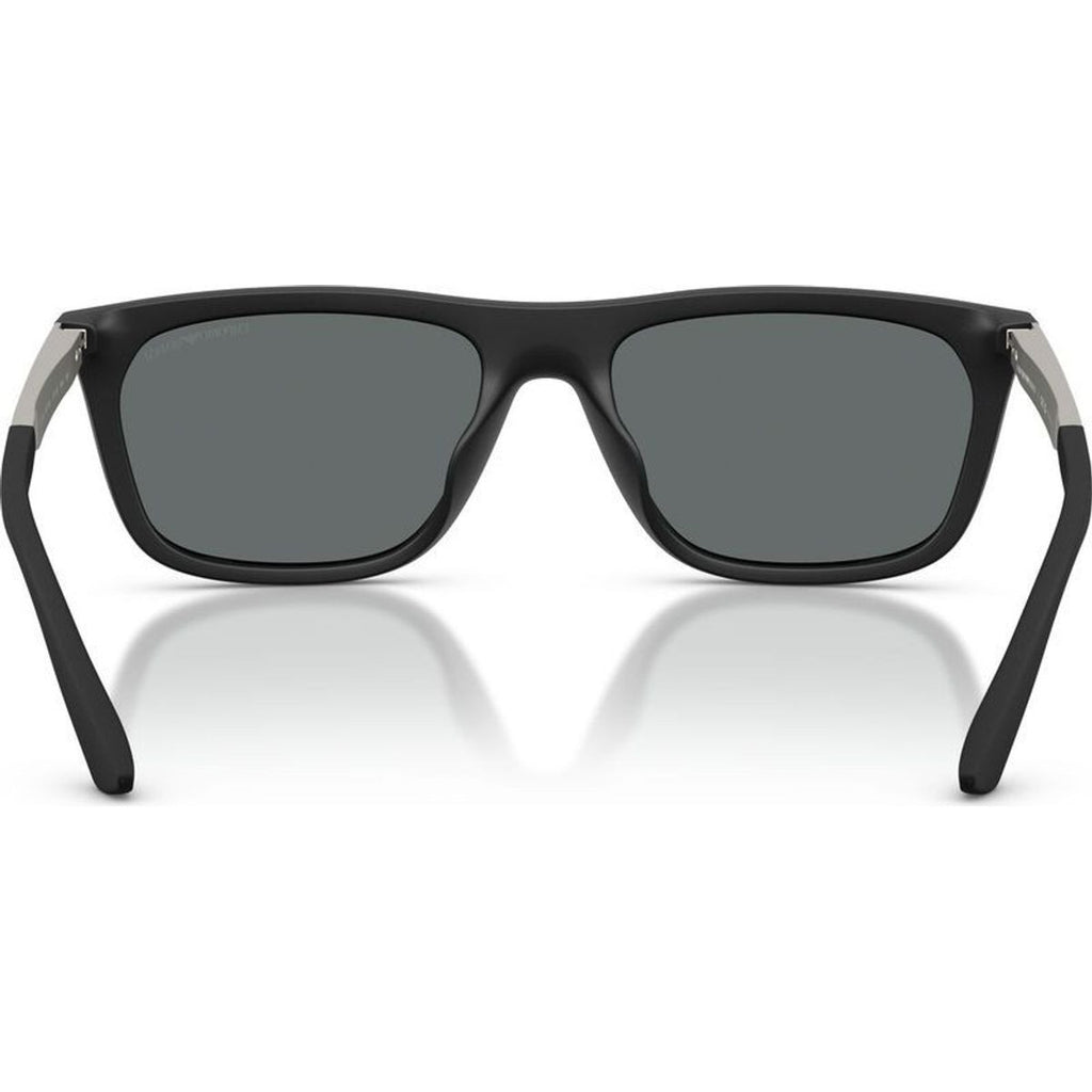 EA4272U, Matte Black/Dark Grey Polarised Lenses