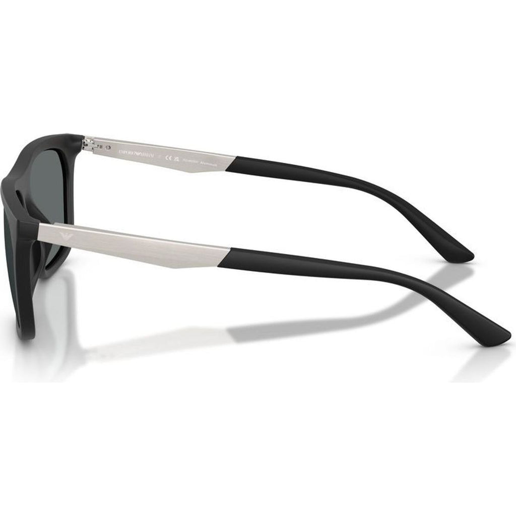 EA4272U, Matte Black/Dark Grey Polarised Lenses