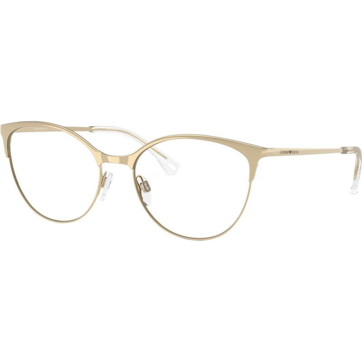 EA1087, Shiny Pale Gold/Clear Lenses