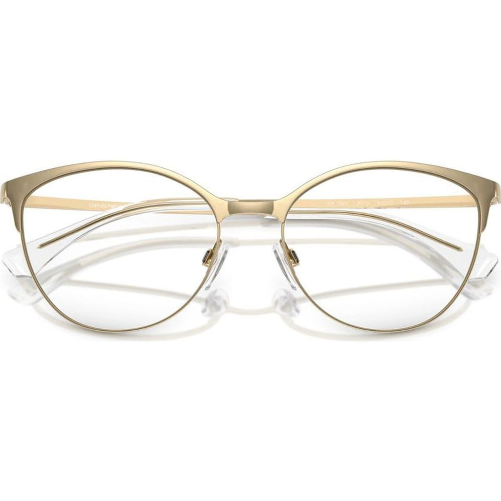 EA1087, Shiny Pale Gold/Clear Lenses