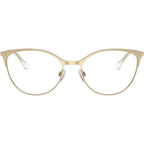 EA1087, Shiny Pale Gold/Clear Lenses