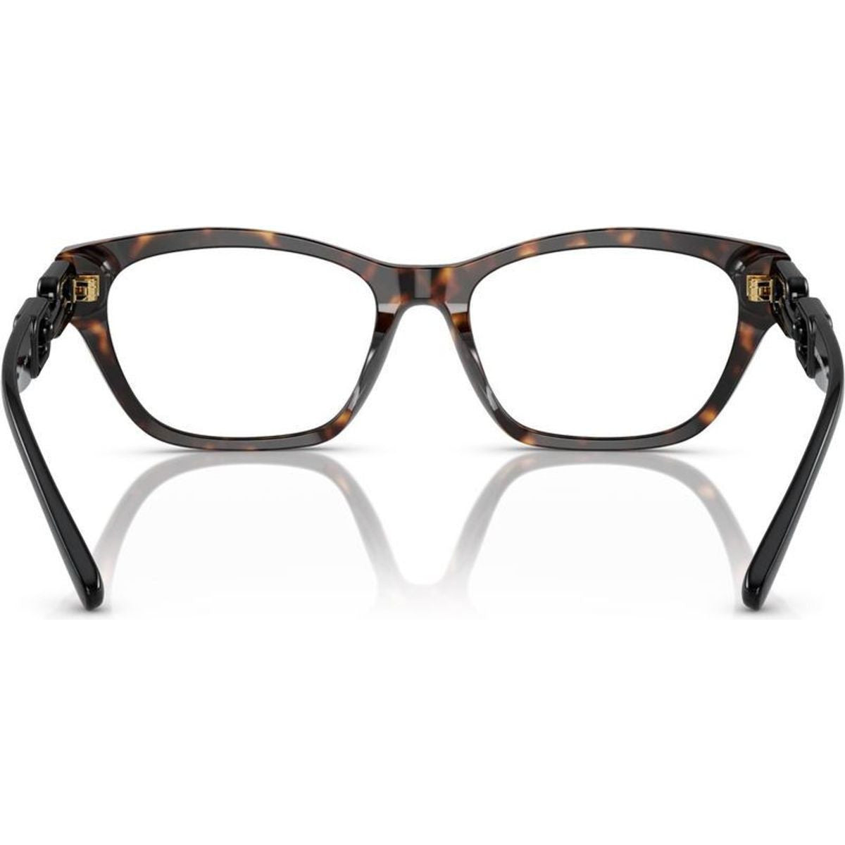 EA3223U, Shiny Havana/Clear Lenses