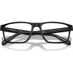 EA3233, Matte Black/Clear Lenses 56 Eye Size