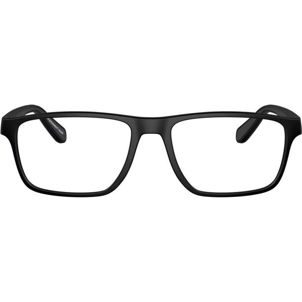 EA3233, Matte Black/Clear Lenses 56 Eye Size
