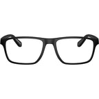 EA3233, Matte Black/Clear Lenses 56 Eye Size