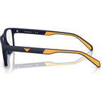 EA3233, Matte Blue/Clear Lenses 56 Eye Size