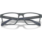 EA3233, Matte Dark Grey/Clear Lenses 56 Eye Size