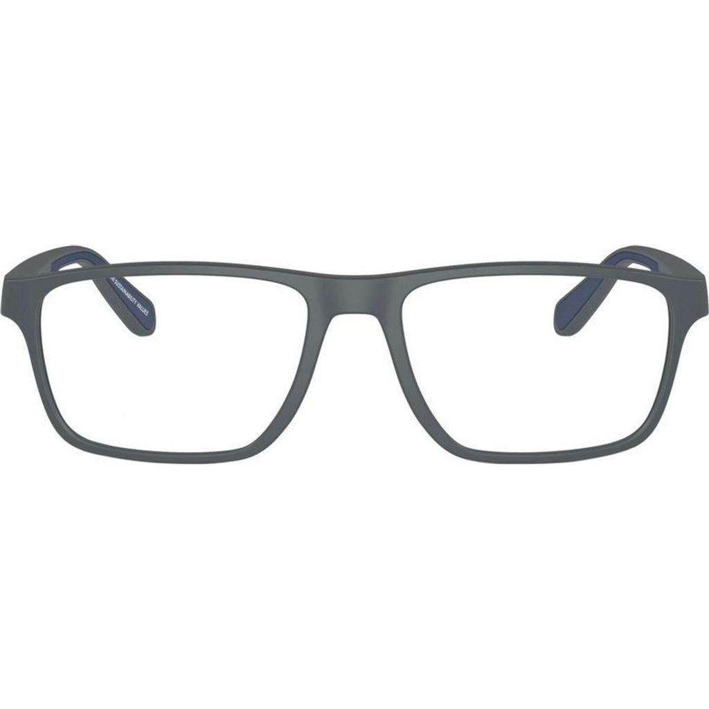 EA3233, Matte Dark Grey/Clear Lenses 56 Eye Size