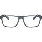 EA3233, Matte Dark Grey/Clear Lenses 56 Eye Size