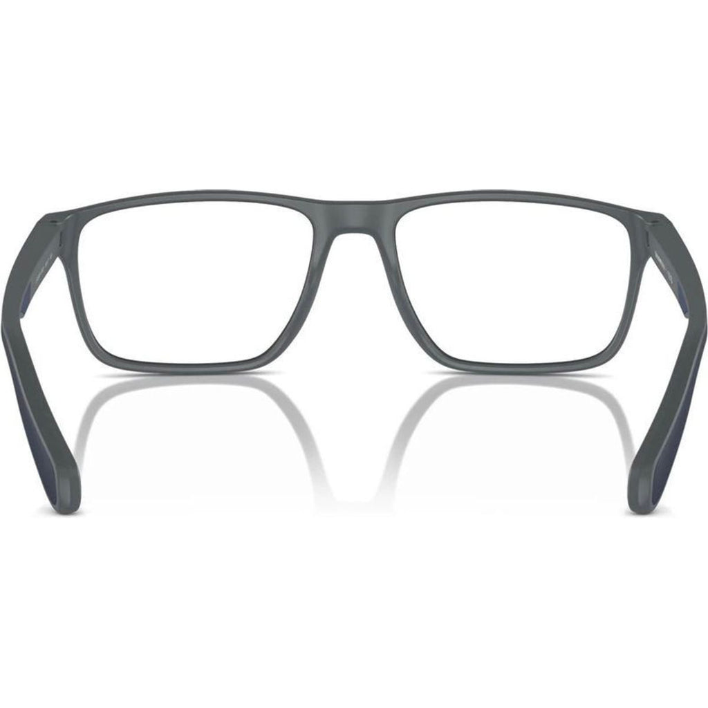 EA3233, Matte Dark Grey/Clear Lenses 56 Eye Size