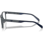 EA3233, Matte Dark Grey/Clear Lenses 56 Eye Size