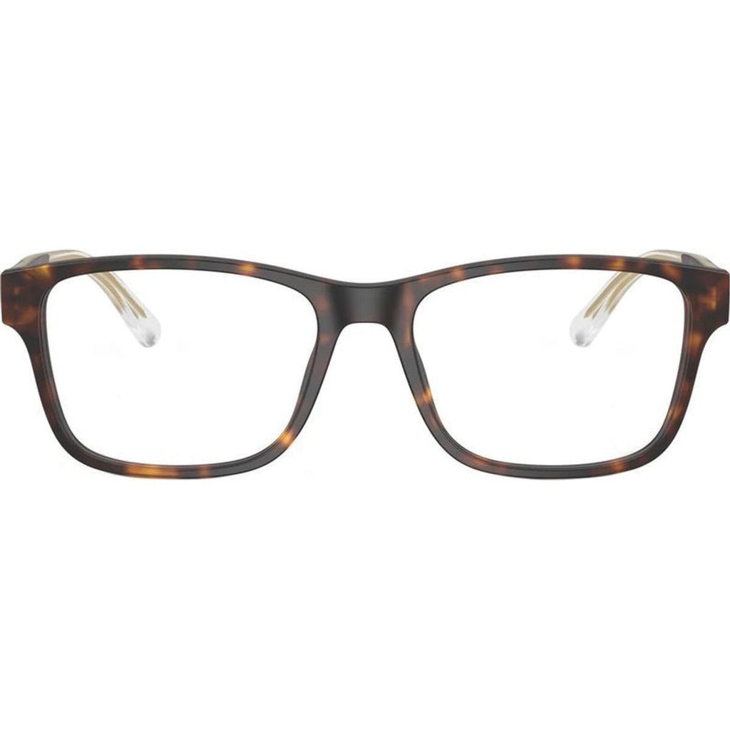 EA3239, Matte Havana/Clear Lenses