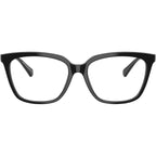EA3248, Shiny Black/Clear Lenses 55 Eye Size