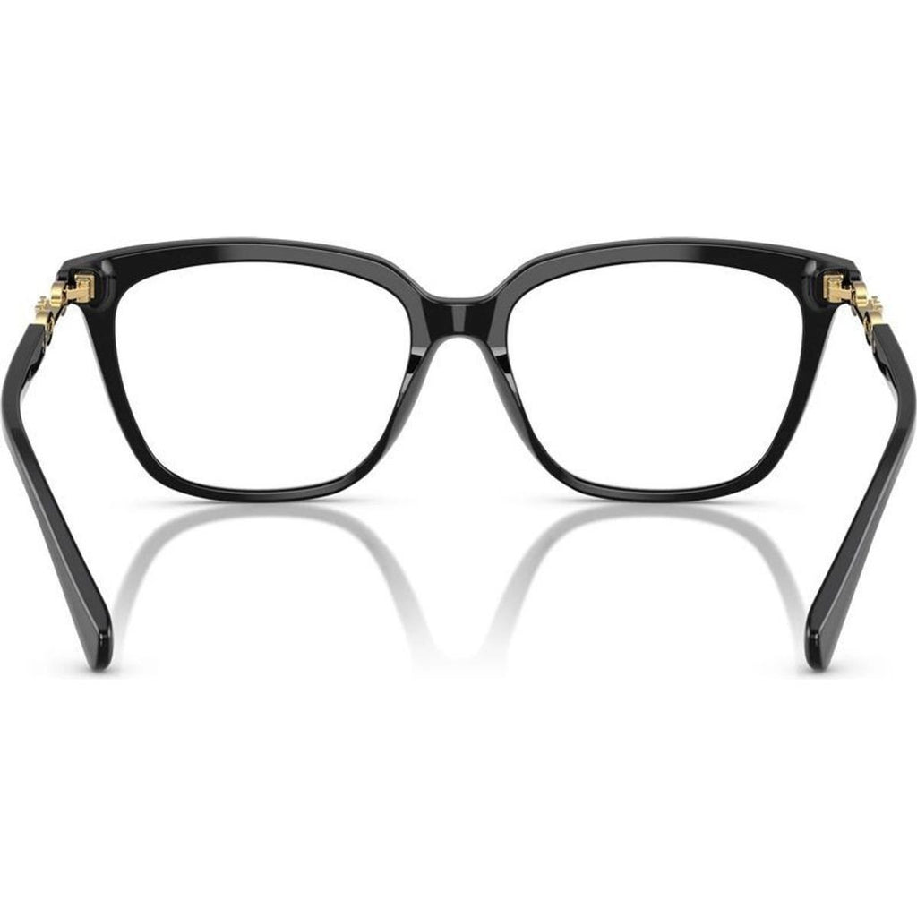 EA3248, Shiny Black/Clear Lenses 55 Eye Size