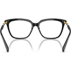 EA3248, Shiny Black/Clear Lenses 55 Eye Size