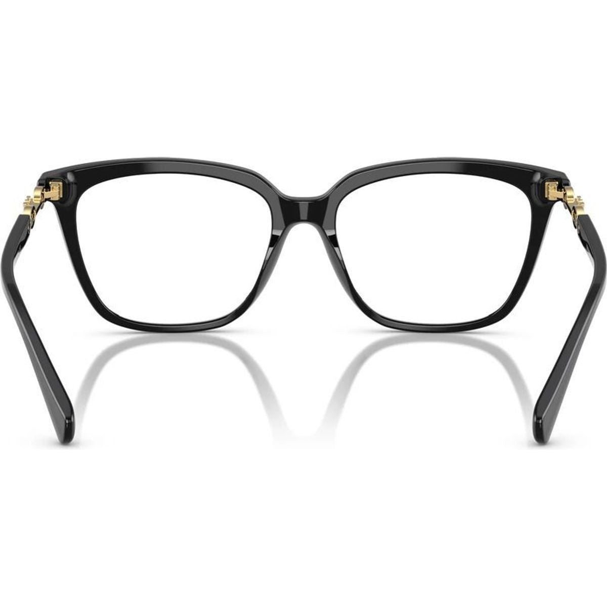 EA3248, Shiny Black/Clear Lenses 55 Eye Size