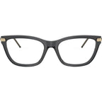 EA3262, Shiny Opal Black/Clear Lenses 54 Eye Size