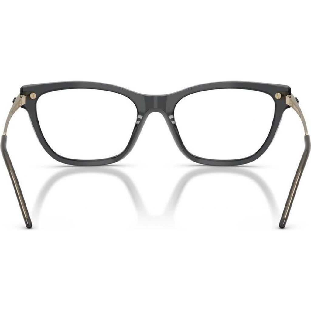 EA3262, Shiny Opal Black/Clear Lenses 54 Eye Size