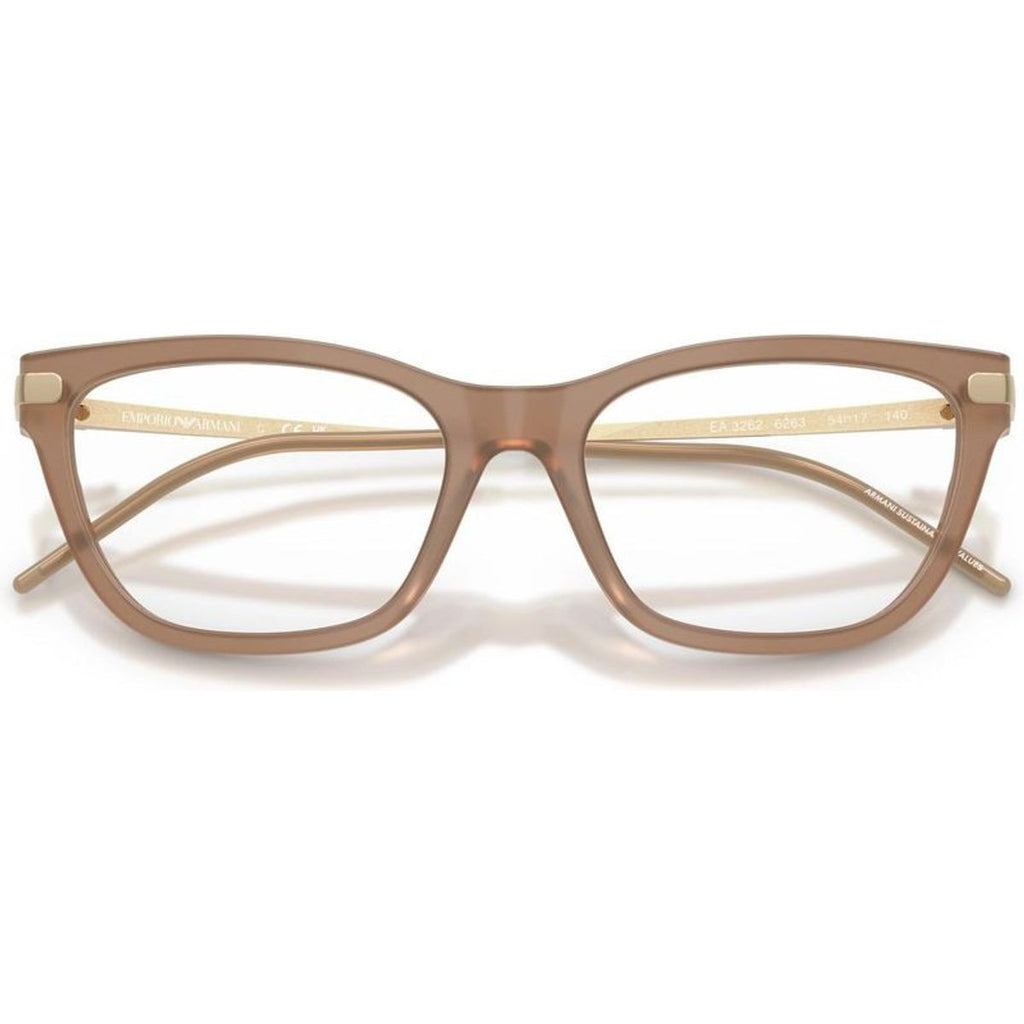 EA3262, Shiny Opal Tundra/Clear Lenses 54 Eye Size