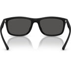 Emporio Armani EA4227U Matte Black Black Rubber Dark Grey Inner
