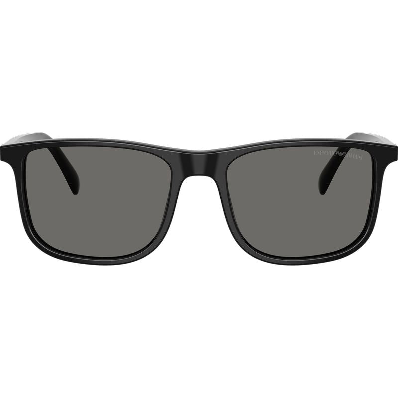 Emporio Armani EA4280 Shiny Black Grey Front