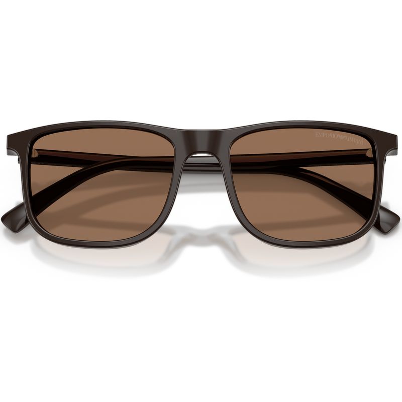 Emporio Armani EA4280 Shiny Brown Dark Brown Front2
