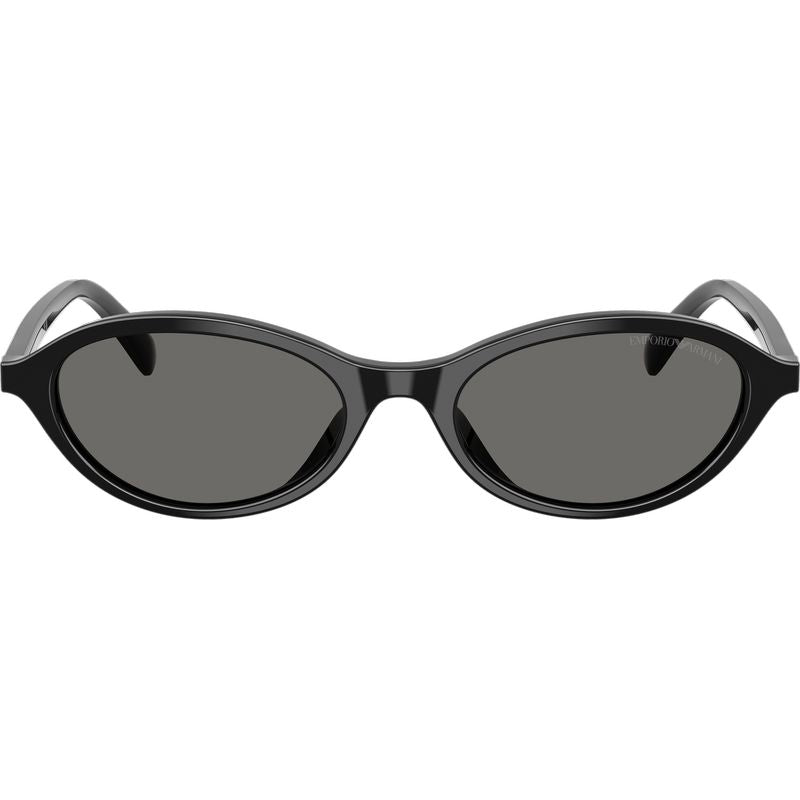 Emporio Armani EA4281U Shiny Black Grey Front