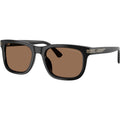 Emporio Armani EA4282U Shiny Black Dark Brown Angle