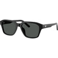 Emporio Armani EA4283U Shiny Black Dark Grey Angle