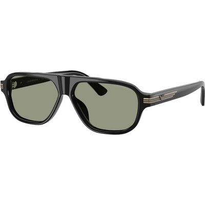 Emporio Armani EA4285U Shiny Black Green Angle