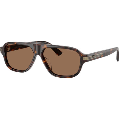 Emporio Armani EA4285U Shiny Havana Dark Brown Angle