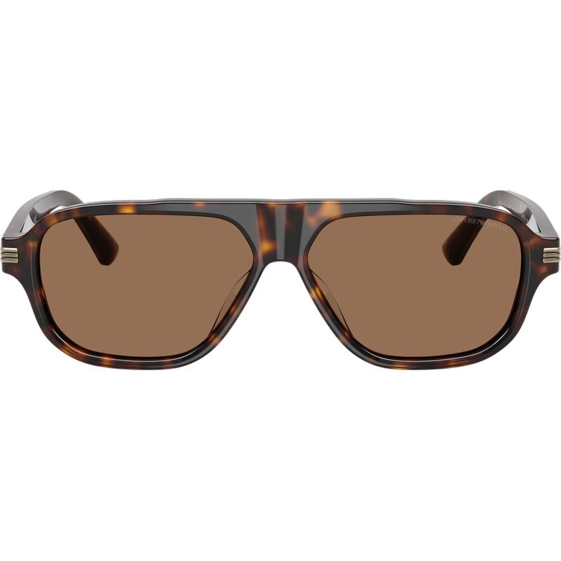 Emporio Armani EA4285U Shiny Havana Dark Brown Front