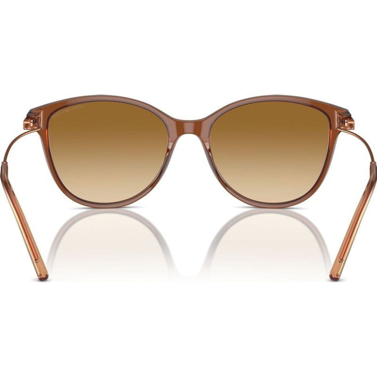 EA4220, Shiny Transparent Light Brown/Yellow and Light Brown Gradient Lenses