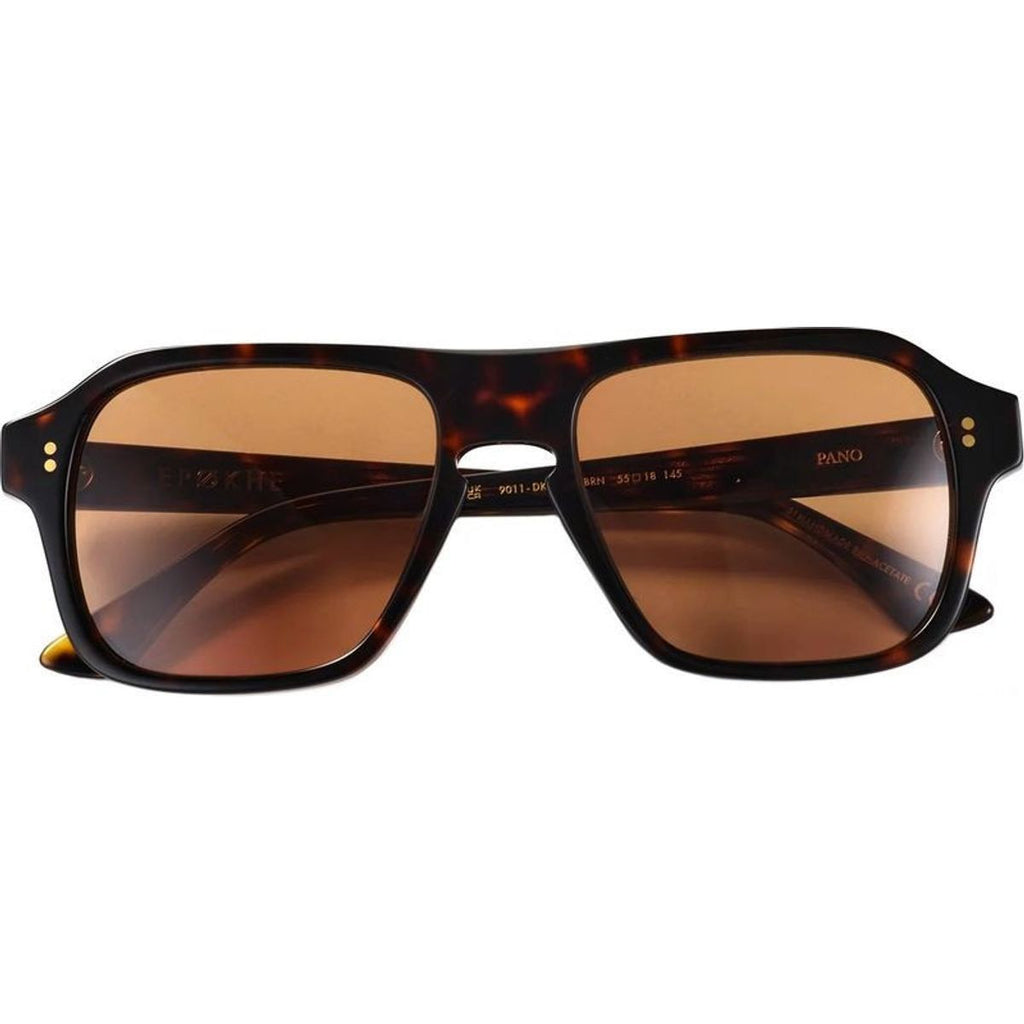 Pano, Polished Dark Tortoise/Brown Lenses