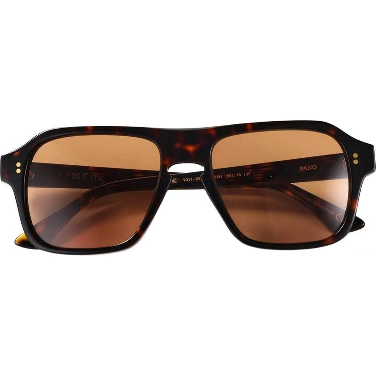Pano, Polished Dark Tortoise/Brown Lenses