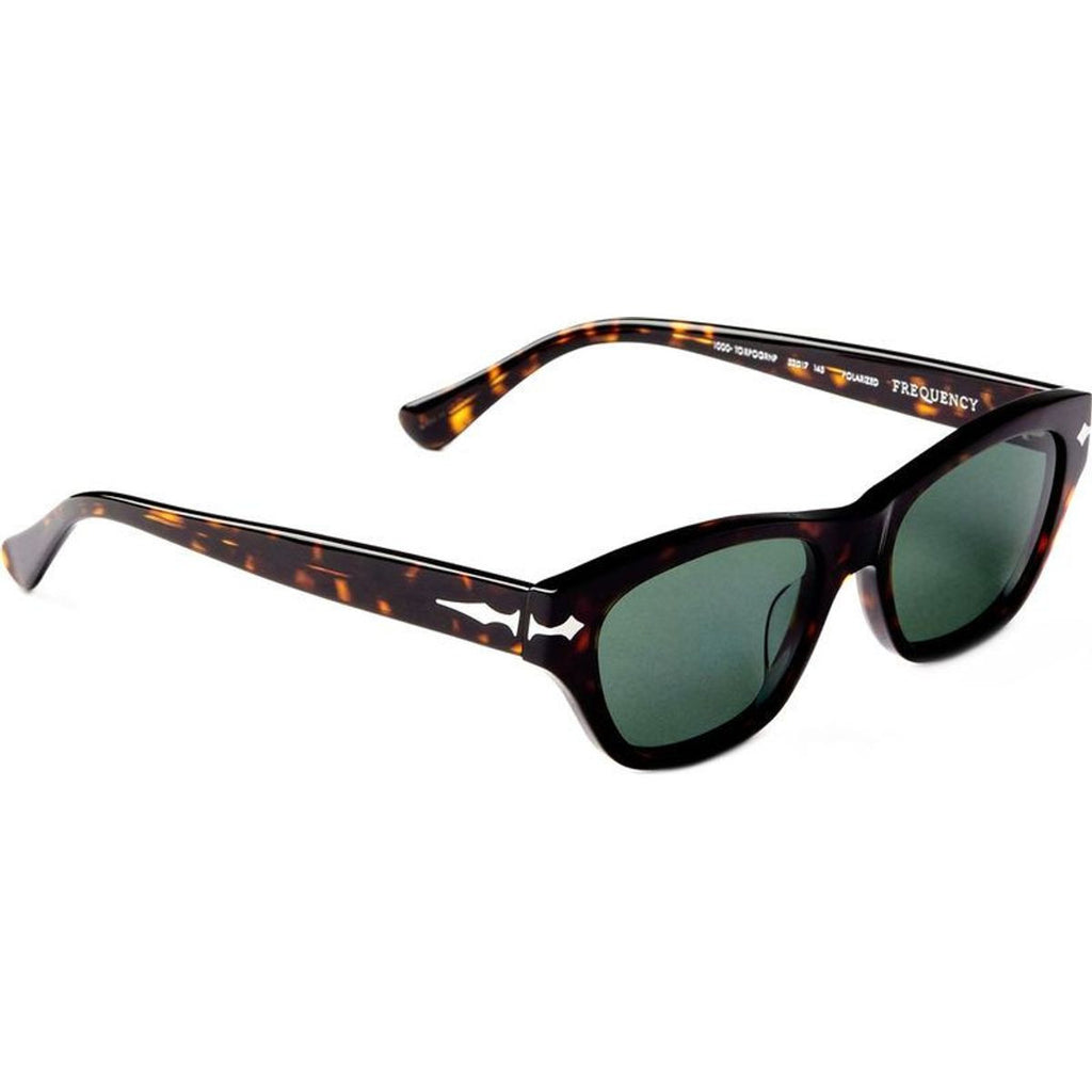 Frequency, Polished Tortoise/Green Polarised Lenses