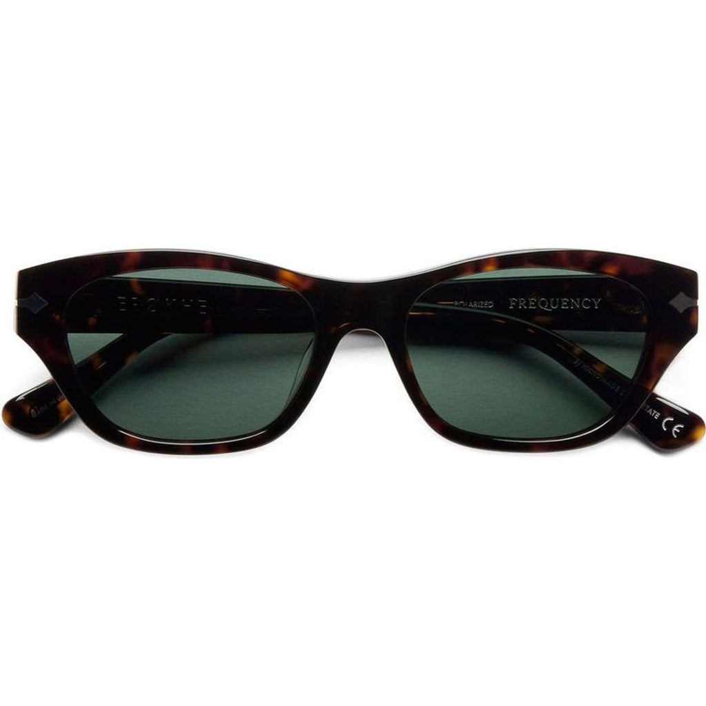 Frequency, Polished Tortoise/Green Polarised Lenses
