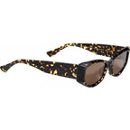 Guilty, Polished Crystal Dark Tortoise/Brown Polarised Lenses