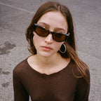 Guilty, Polished Crystal Dark Tortoise/Brown Polarised Lenses