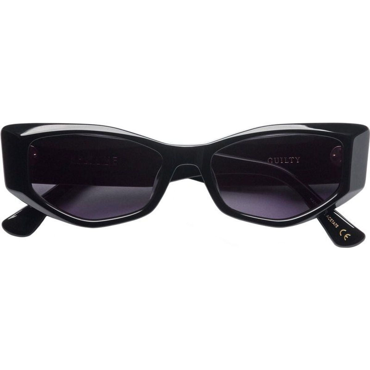 Guilty, Polished Black/Black Lenses