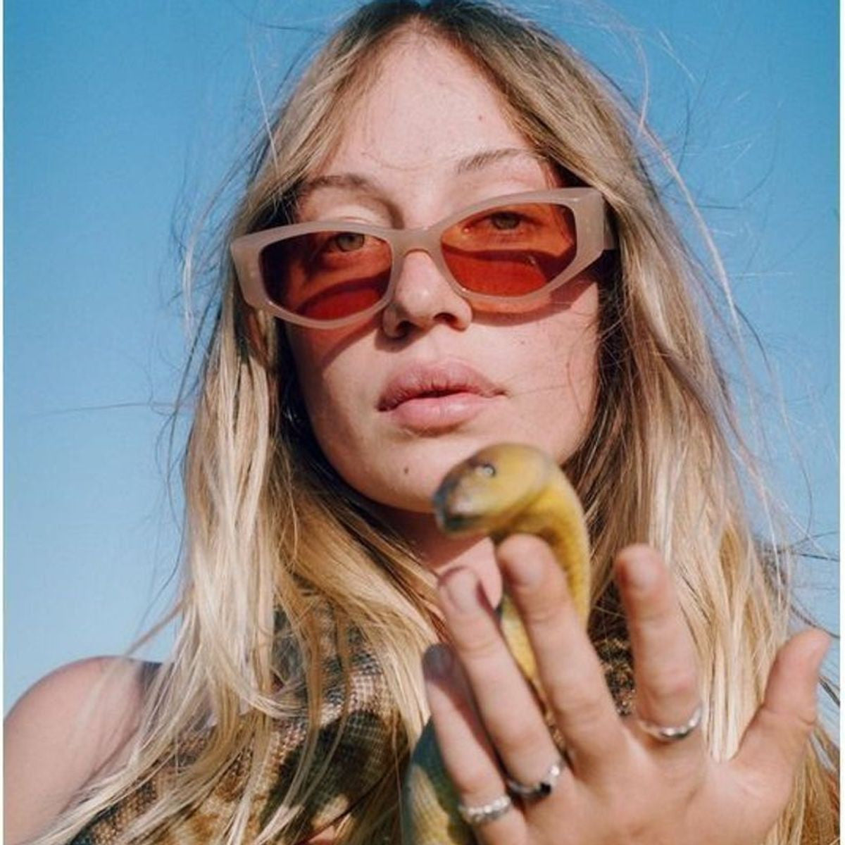 Guilty, Polished Bone/Amber Lenses